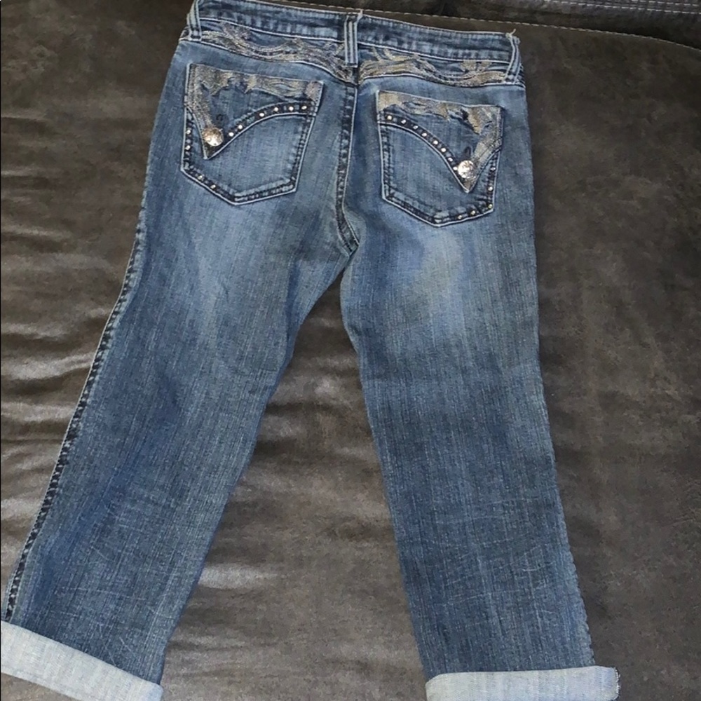 Rock revival capris